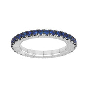 EXTENSIBLE Sapphire & White Gold Stretch Ring